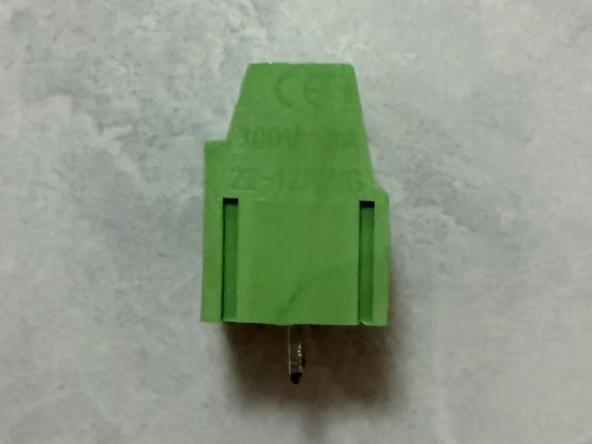 KF128L-5.08 Low-profile PCB screw terminal block