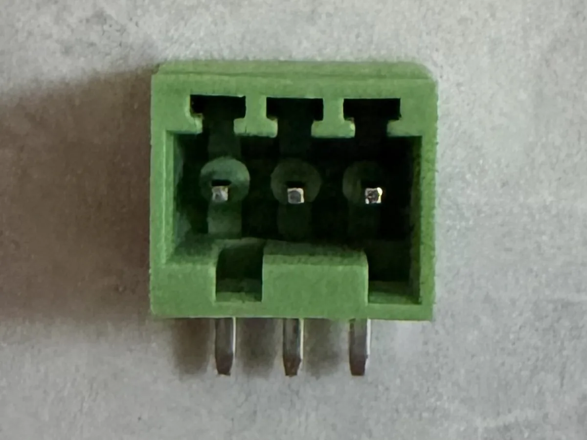 KF15EDGROC-2.5 Right-angle spring-clamp pluggable terminal block